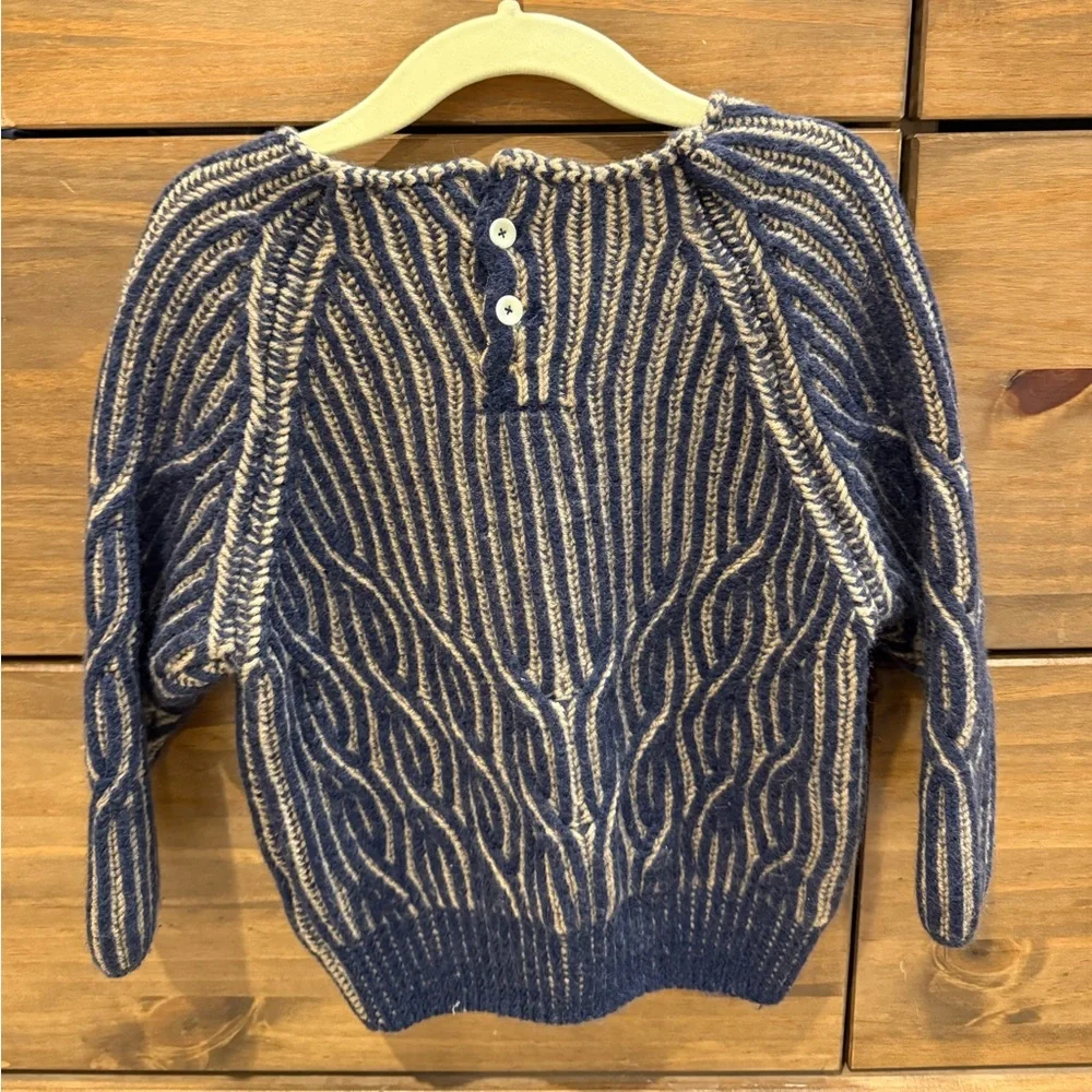 Mabli 100% Extrafine Wool Sweater - Picture 2 of 3